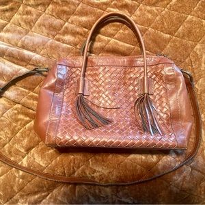 Noon day leather bag